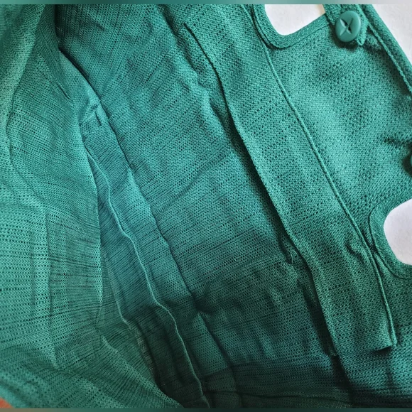 Longaberger Large Boardwalk Basket Liner, Ivy, New Condition - Picture 4 of 6